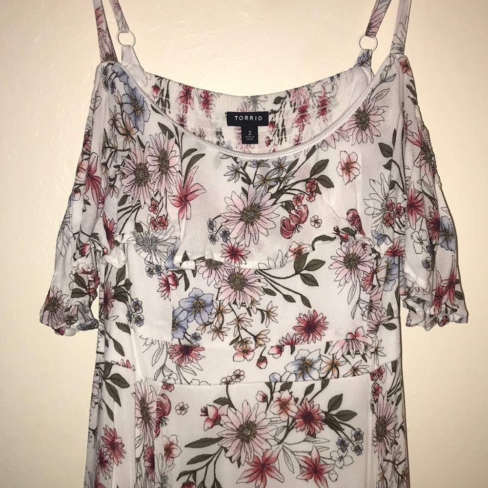 Torrid floral dress, 2X